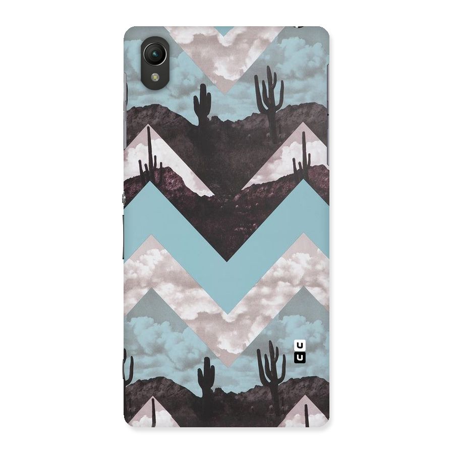 Cacutus Zig Zag Pattern Back Case for Sony Xperia Z2