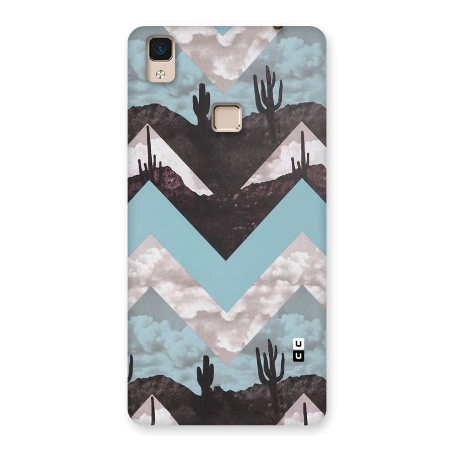 Cacutus Zig Zag Pattern Back Case for V3 Max