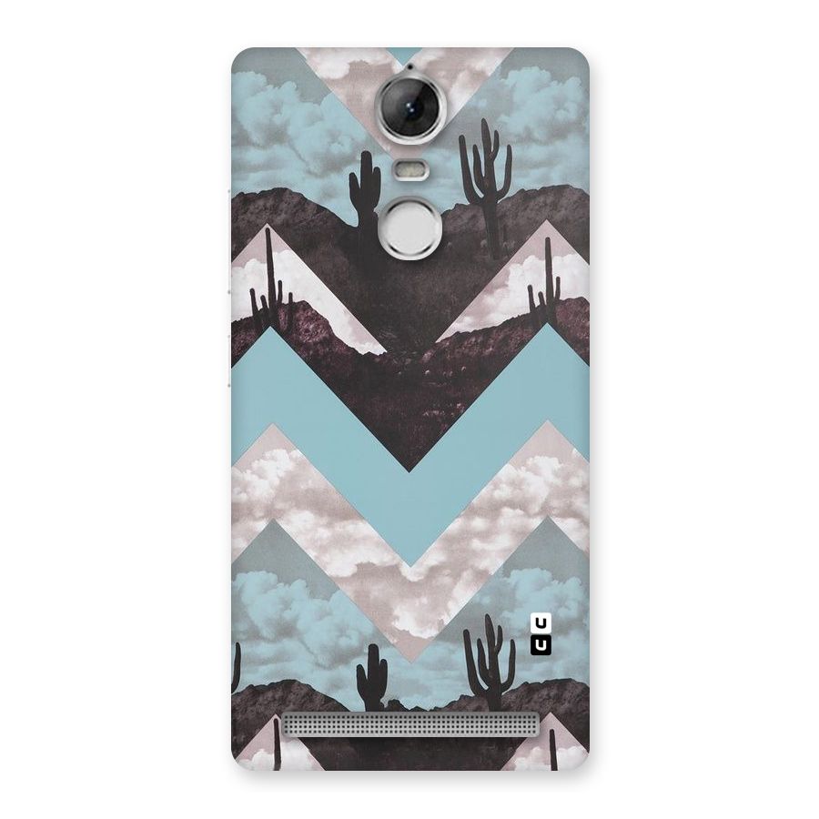 Cacutus Zig Zag Pattern Back Case for Vibe K5 Note