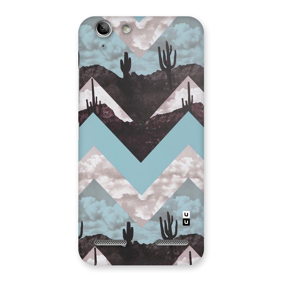Cacutus Zig Zag Pattern Back Case for Vibe K5 Plus