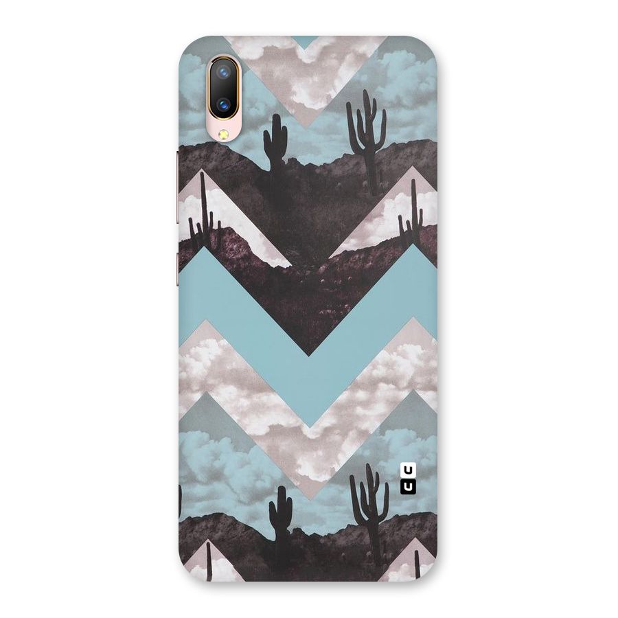 Cacutus Zig Zag Pattern Back Case for Vivo V11 Pro