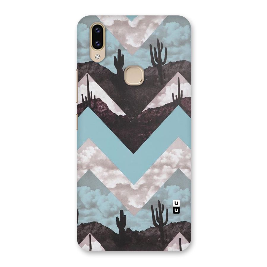 Cacutus Zig Zag Pattern Back Case for Vivo V9 Youth