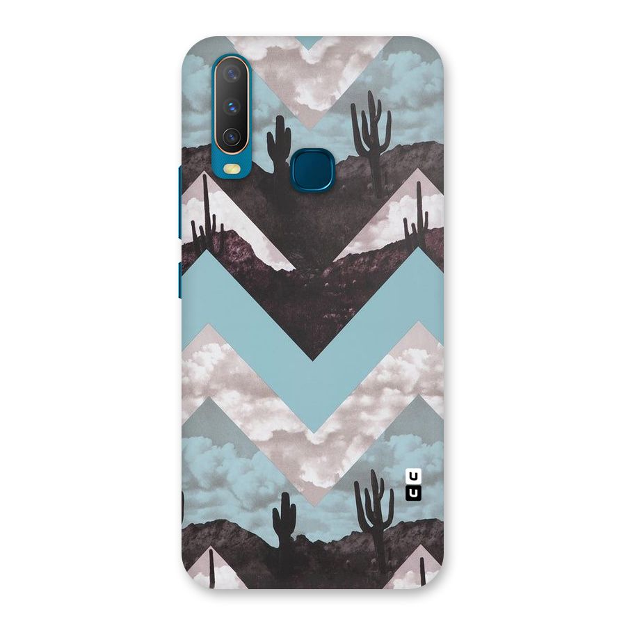 Cacutus Zig Zag Pattern Back Case for Vivo Y11