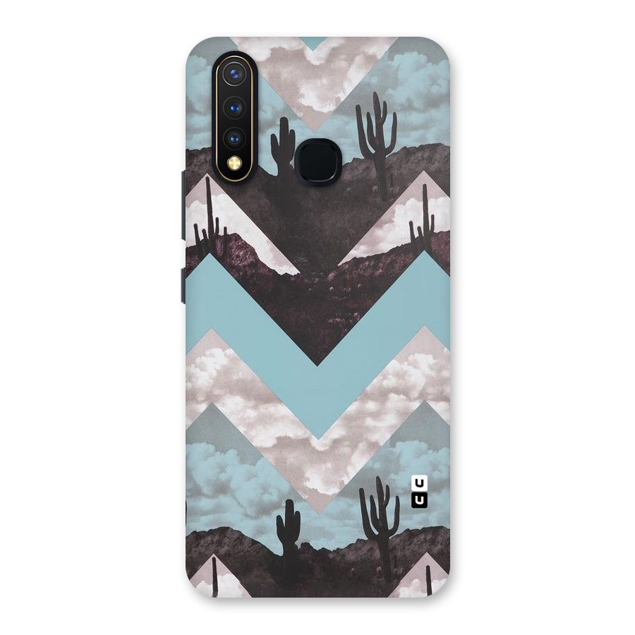 Cacutus Zig Zag Pattern Back Case for Vivo Y19