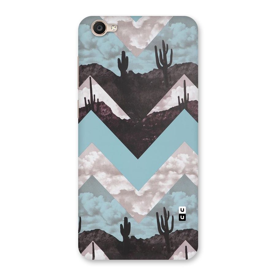 Cacutus Zig Zag Pattern Back Case for Vivo Y55s