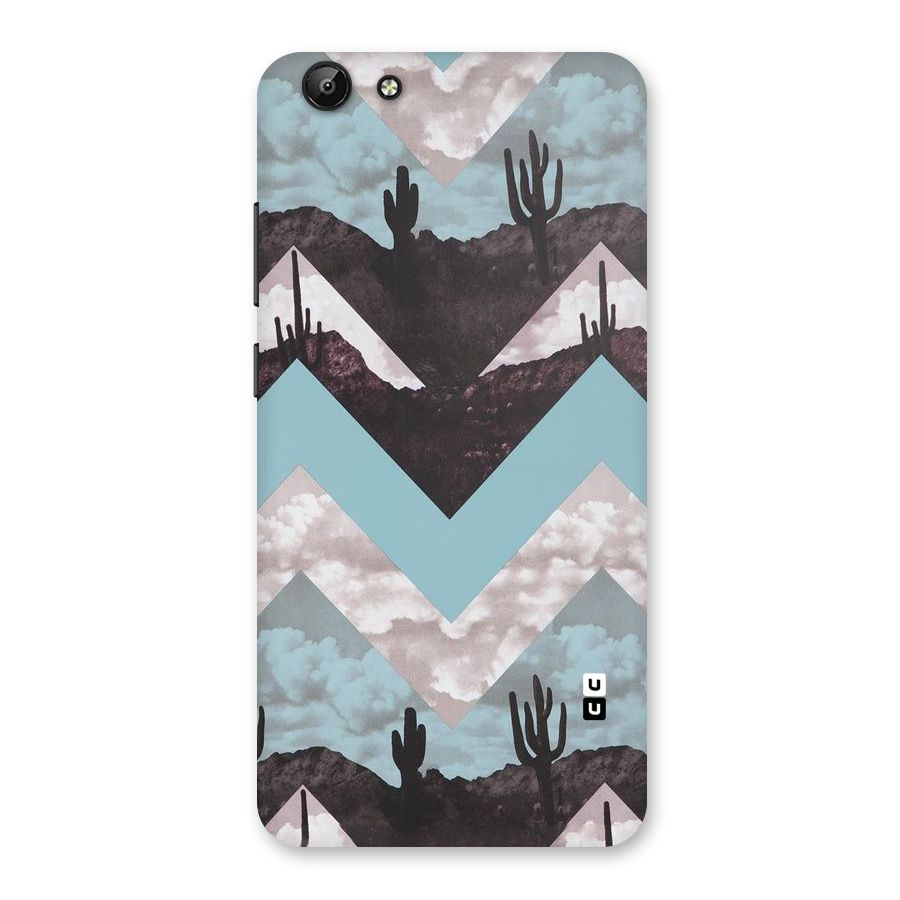 Cacutus Zig Zag Pattern Back Case for Vivo Y69