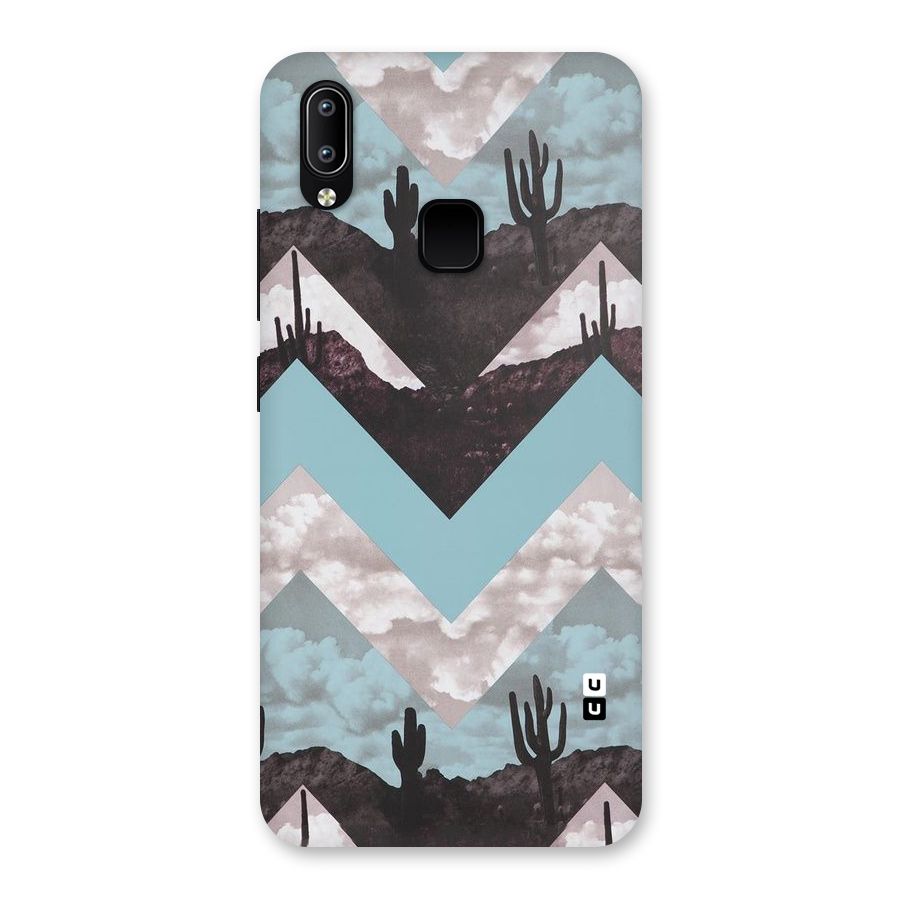 Cacutus Zig Zag Pattern Back Case for Vivo Y93