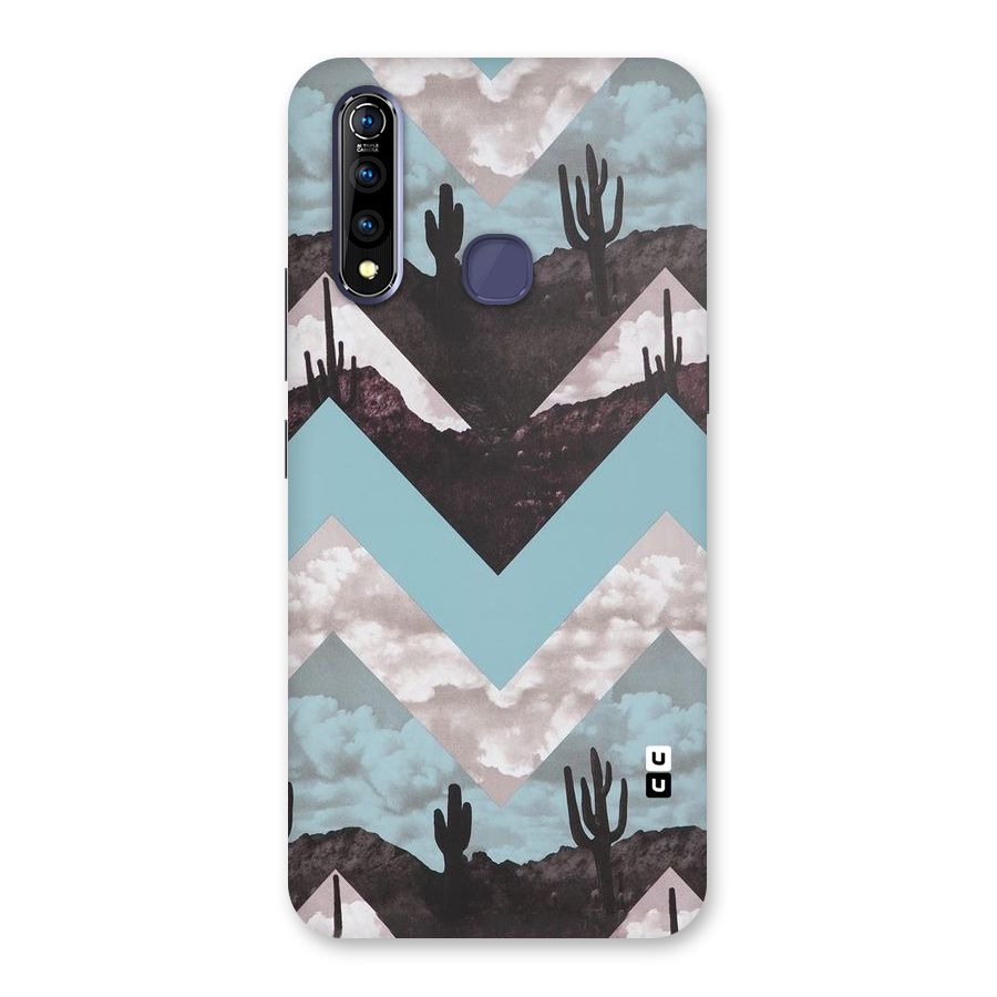 Cacutus Zig Zag Pattern Back Case for Vivo Z1 Pro