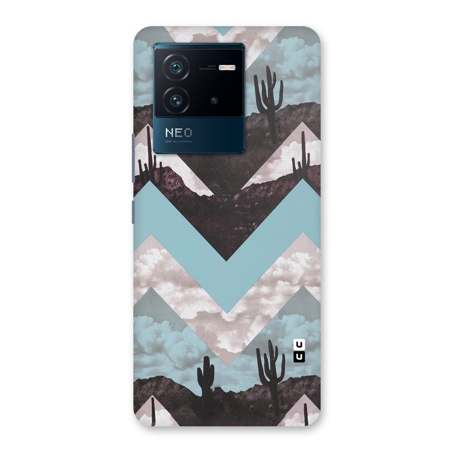 Cacutus Zig Zag Pattern Back Case for Vivo iQOO Neo 6 5G