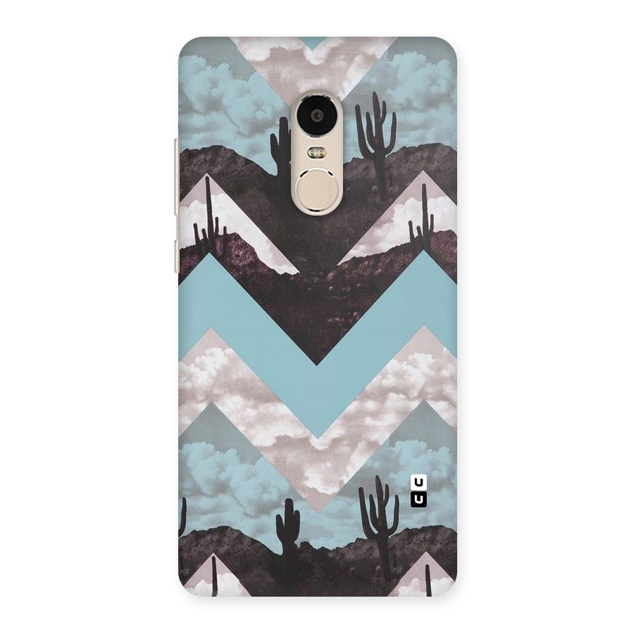 Cacutus Zig Zag Pattern Back Case for Xiaomi Redmi Note 4