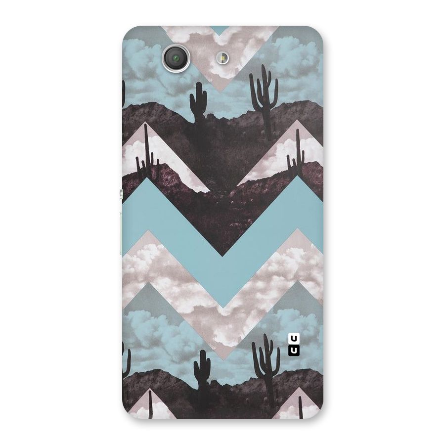 Cacutus Zig Zag Pattern Back Case for Xperia Z3 Compact