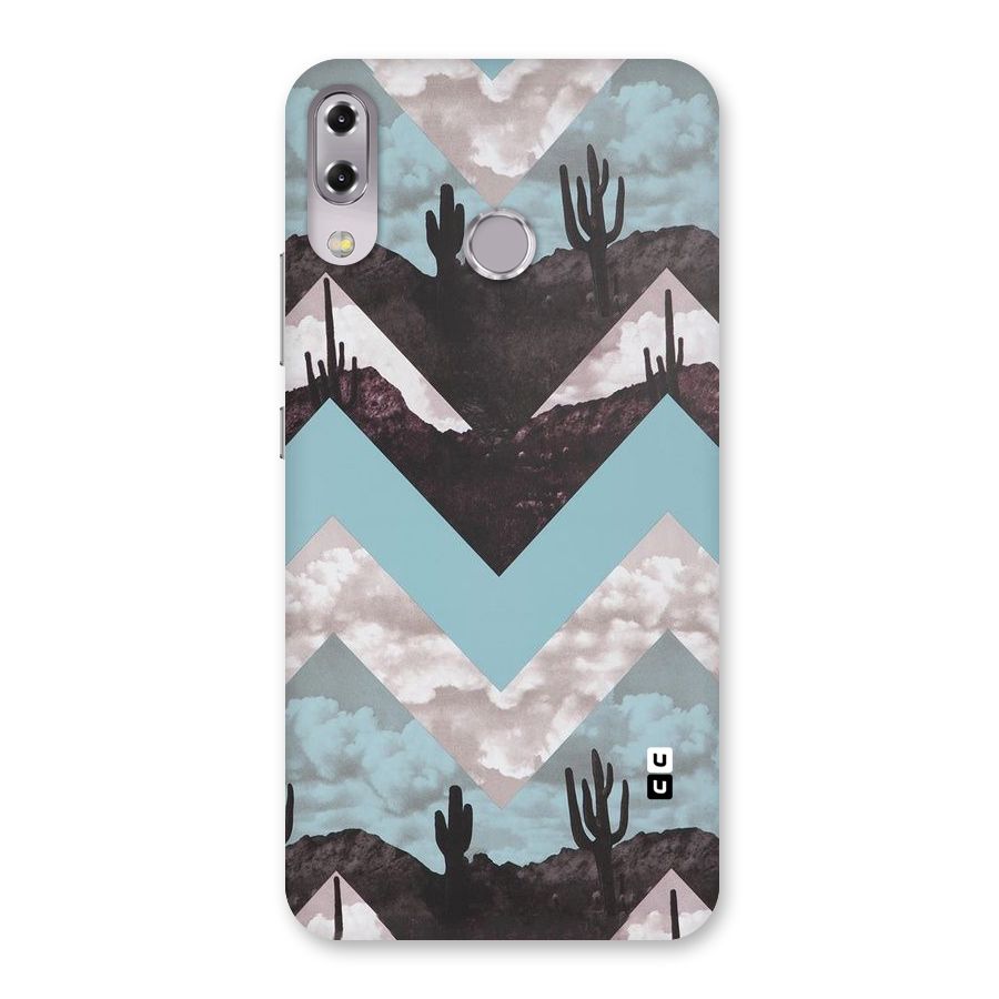 Cacutus Zig Zag Pattern Back Case for Zenfone 5Z