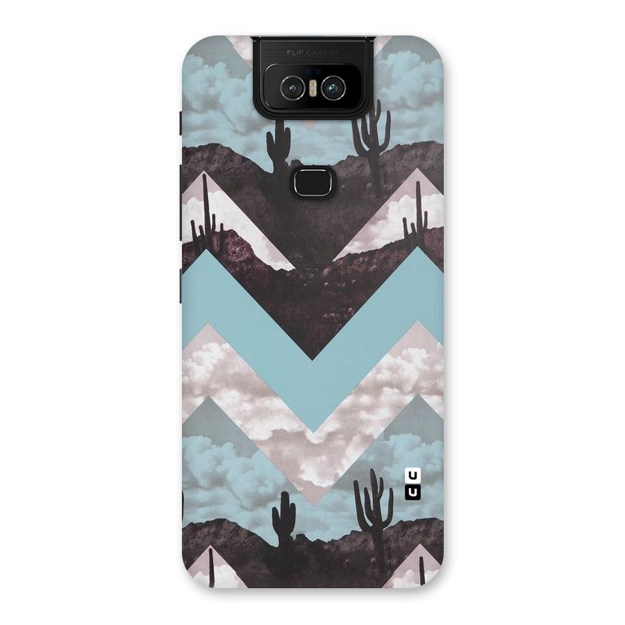Cacutus Zig Zag Pattern Back Case for Zenfone 6z