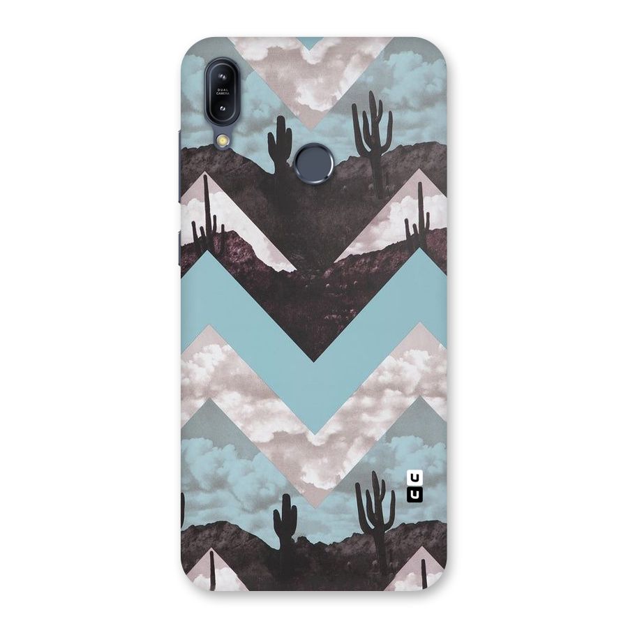 Cacutus Zig Zag Pattern Back Case for Zenfone Max M2