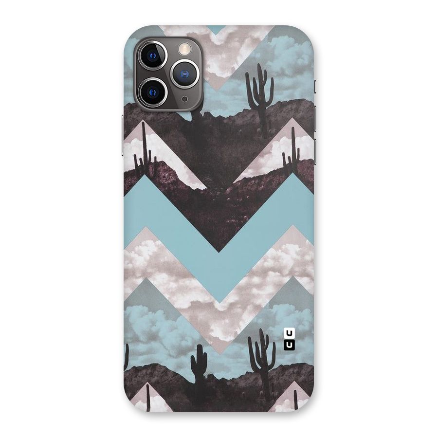 Cacutus Zig Zag Pattern Back Case for iPhone 11 Pro Max