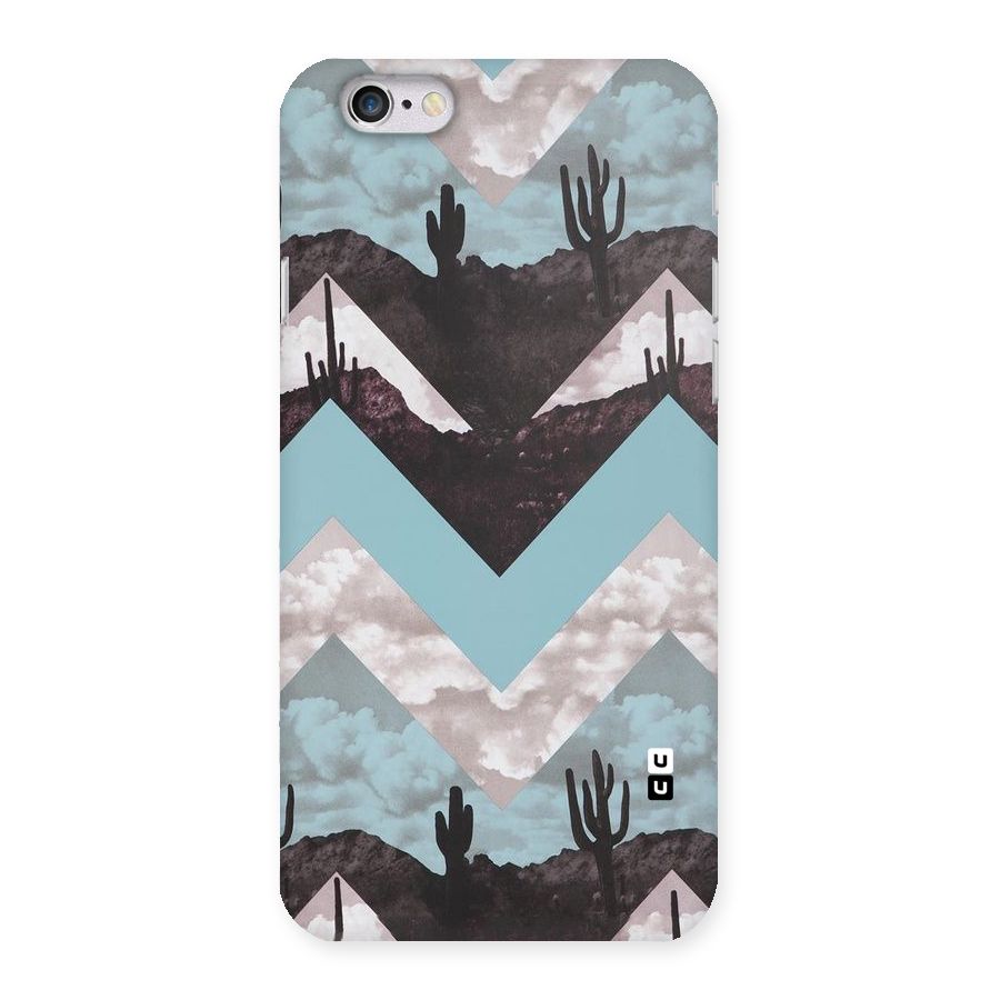 Cacutus Zig Zag Pattern Back Case for iPhone 6 6S