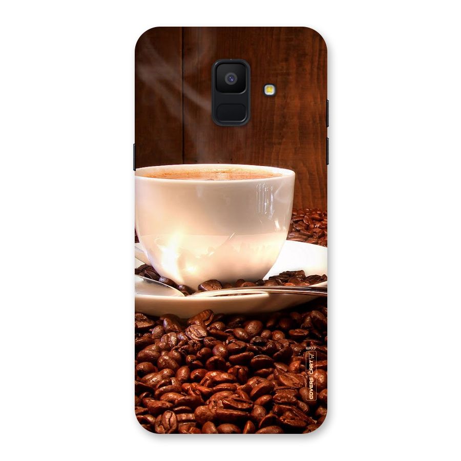 Caffeine Beans Back Case for Galaxy A6 (2018)