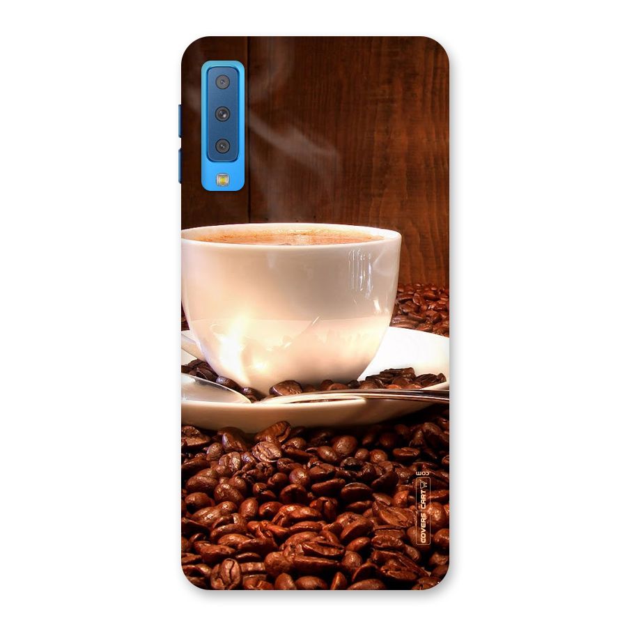 Caffeine Beans Back Case for Galaxy A7 (2018)