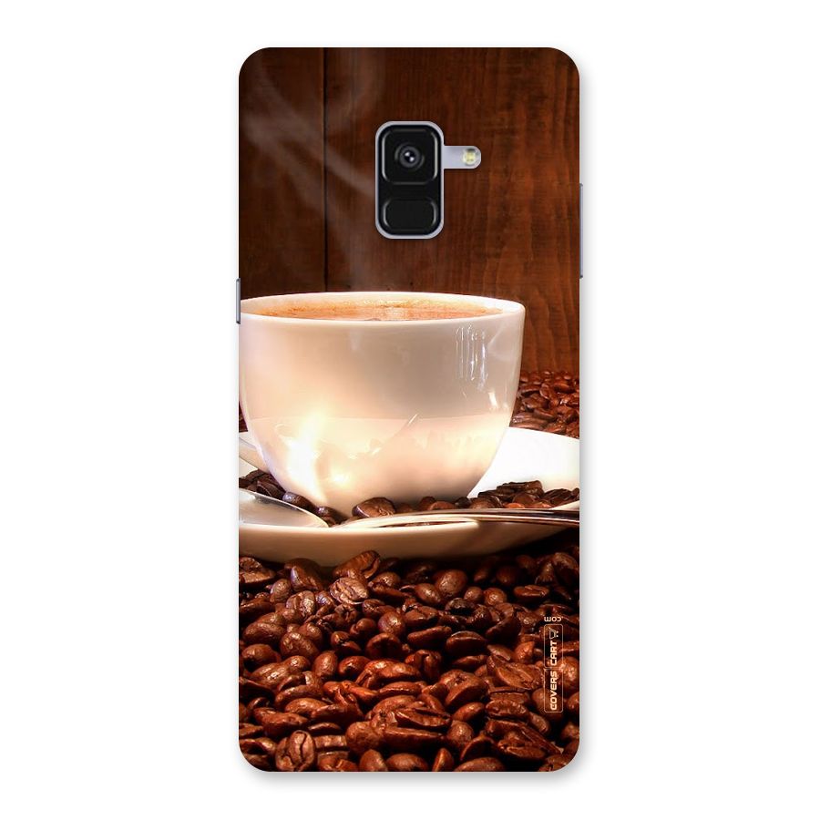 Caffeine Beans Back Case for Galaxy A8 Plus