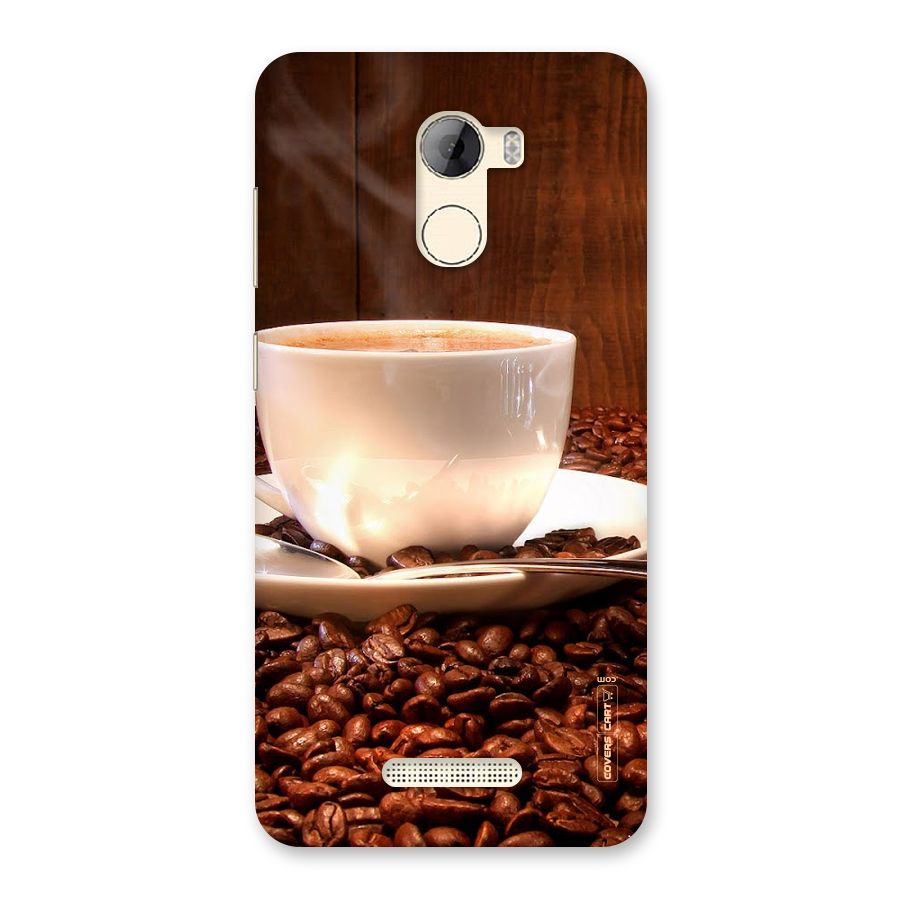 Caffeine Beans Back Case for Gionee A1 LIte