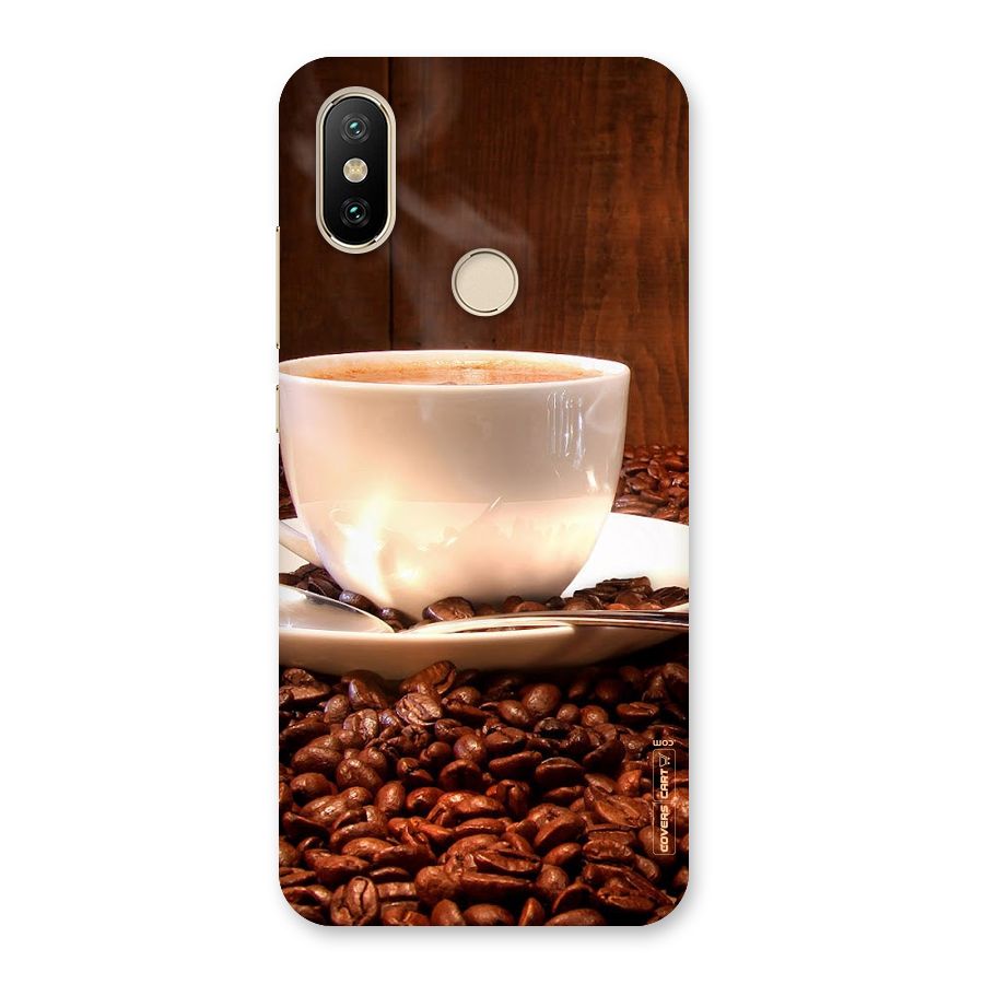 Caffeine Beans Back Case for Mi A2