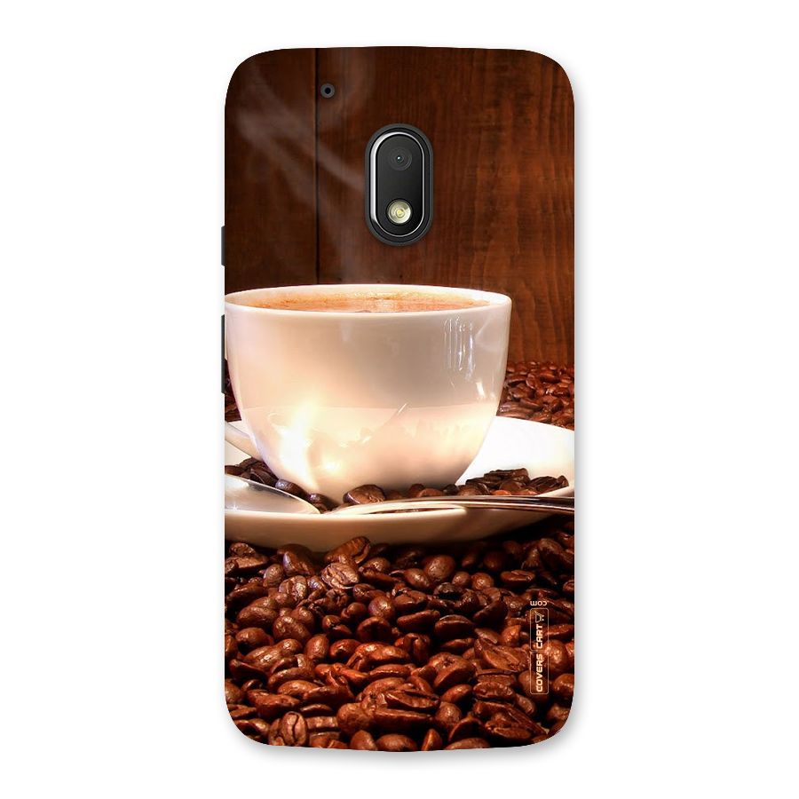 Caffeine Beans Back Case for Moto G4 Play