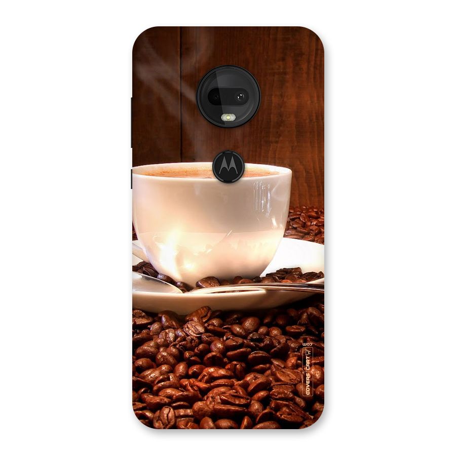 Caffeine Beans Back Case for Moto G7