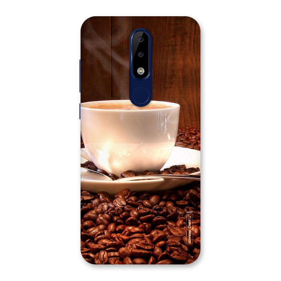 Caffeine Beans Back Case for Nokia 5.1 Plus
