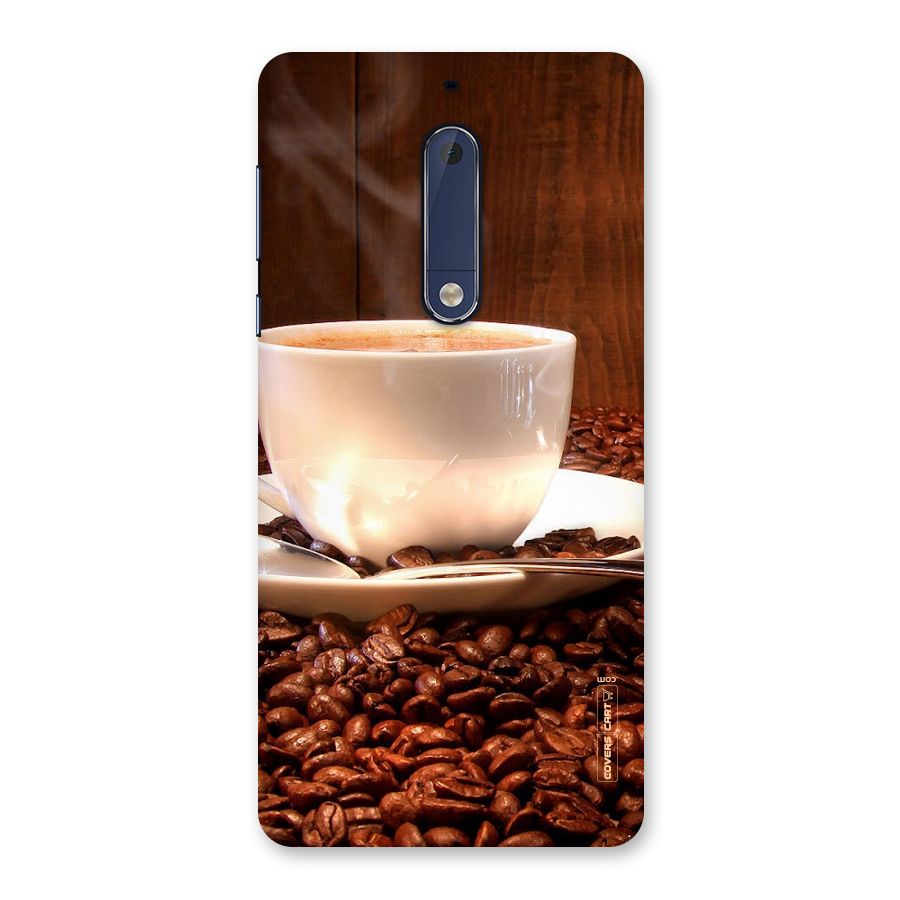 Caffeine Beans Back Case for Nokia 5