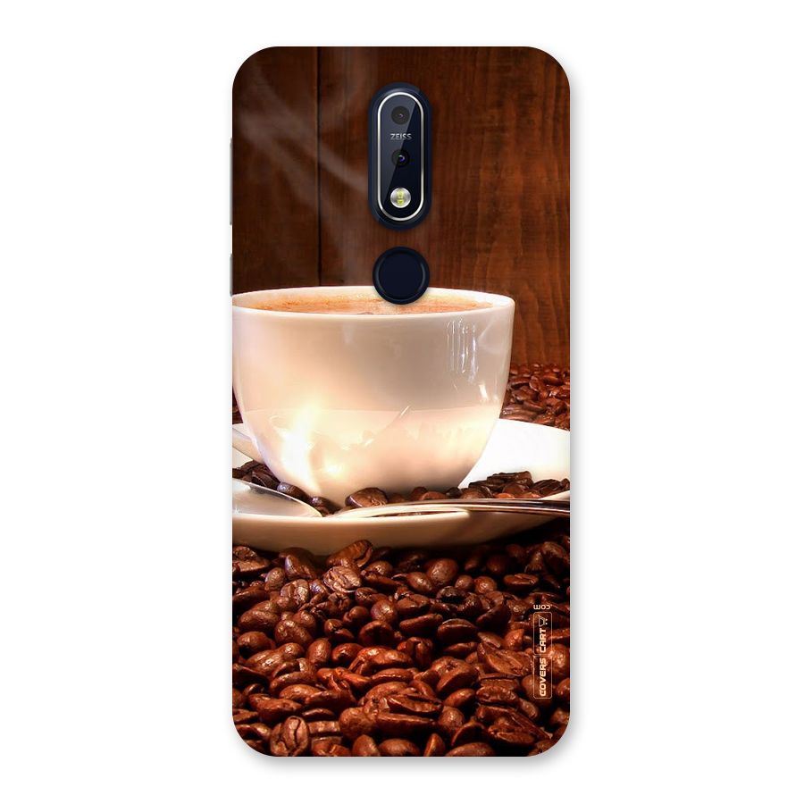 Caffeine Beans Back Case for Nokia 7.1