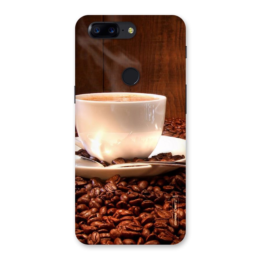 Caffeine Beans Back Case for OnePlus 5T