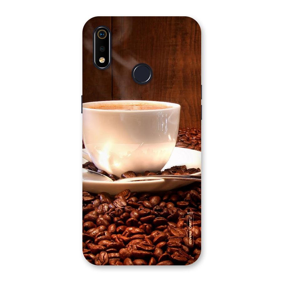 Caffeine Beans Back Case for Realme 3i