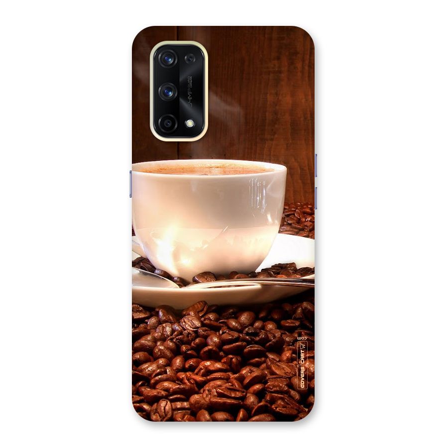 Caffeine Beans Glass Back Case for Realme X7 Pro