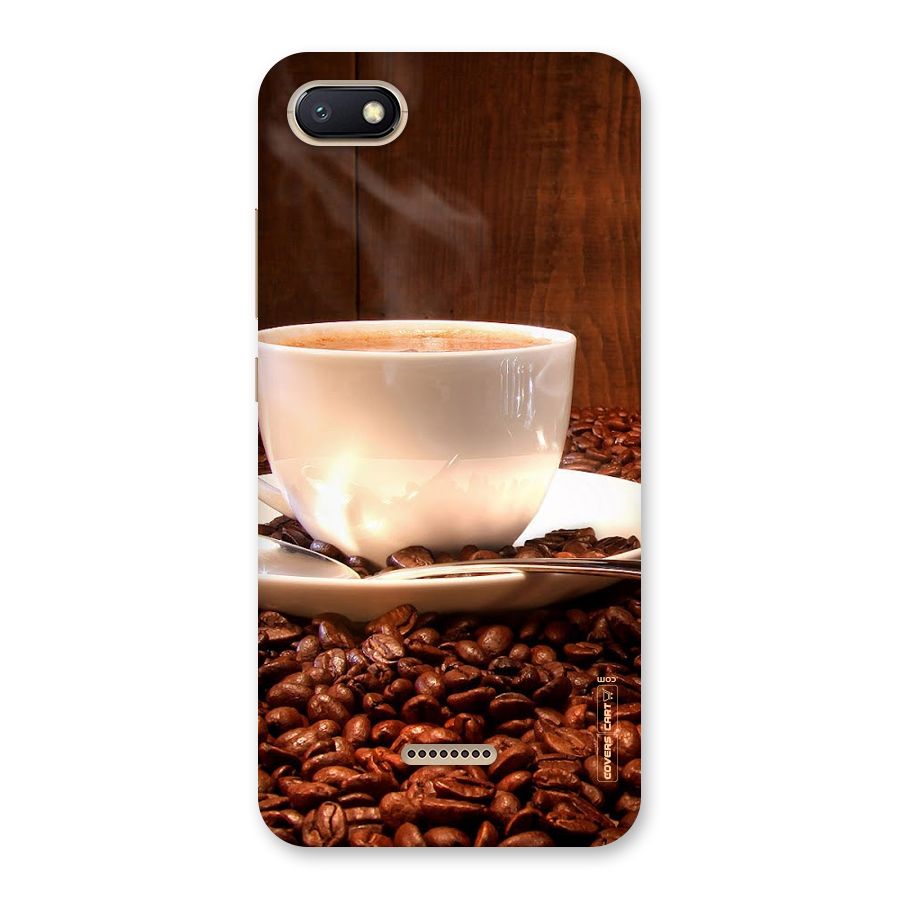 Caffeine Beans Back Case for Redmi 6A