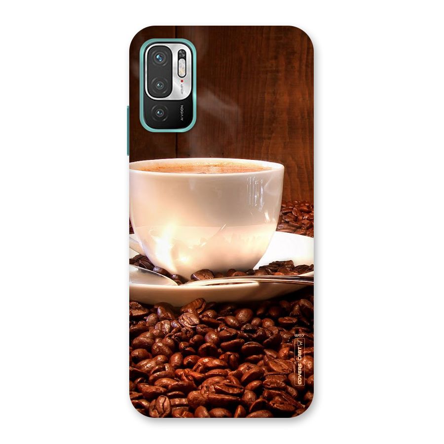 Caffeine Beans Back Case for Redmi Note 10T 5G