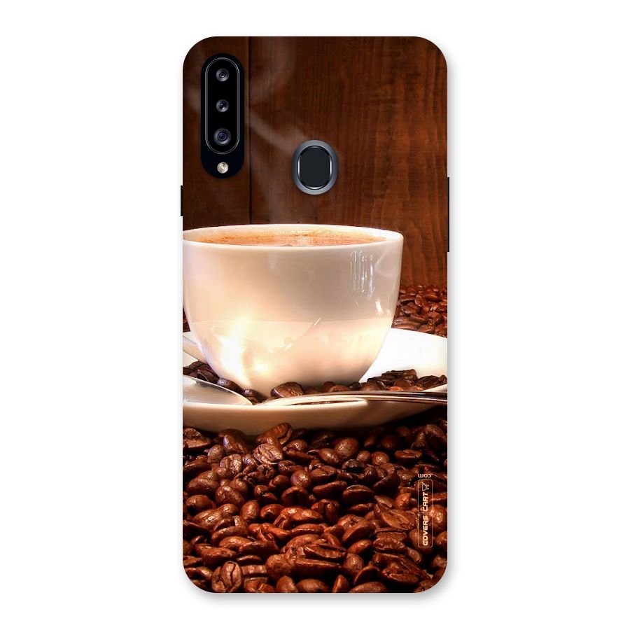 Caffeine Beans Back Case for Samsung Galaxy A20s