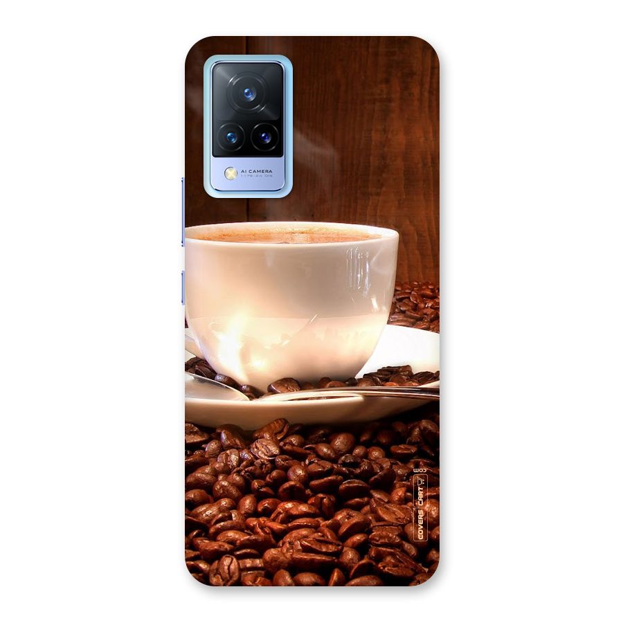 Caffeine Beans Back Case for Vivo V21 5G