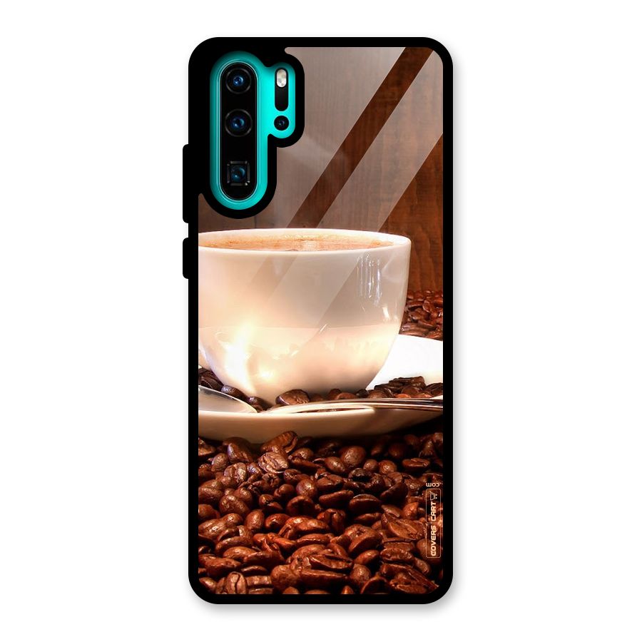 Caffeine Beans Glass Back Case for Huawei P30 Pro