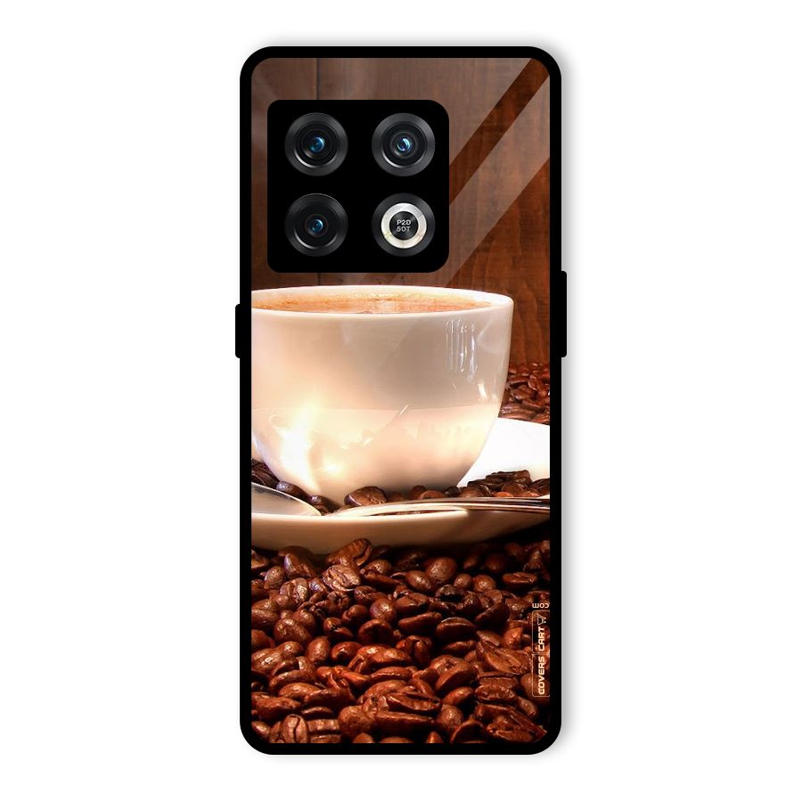 Caffeine Beans Glass Back Case for OnePlus 10 Pro 5G
