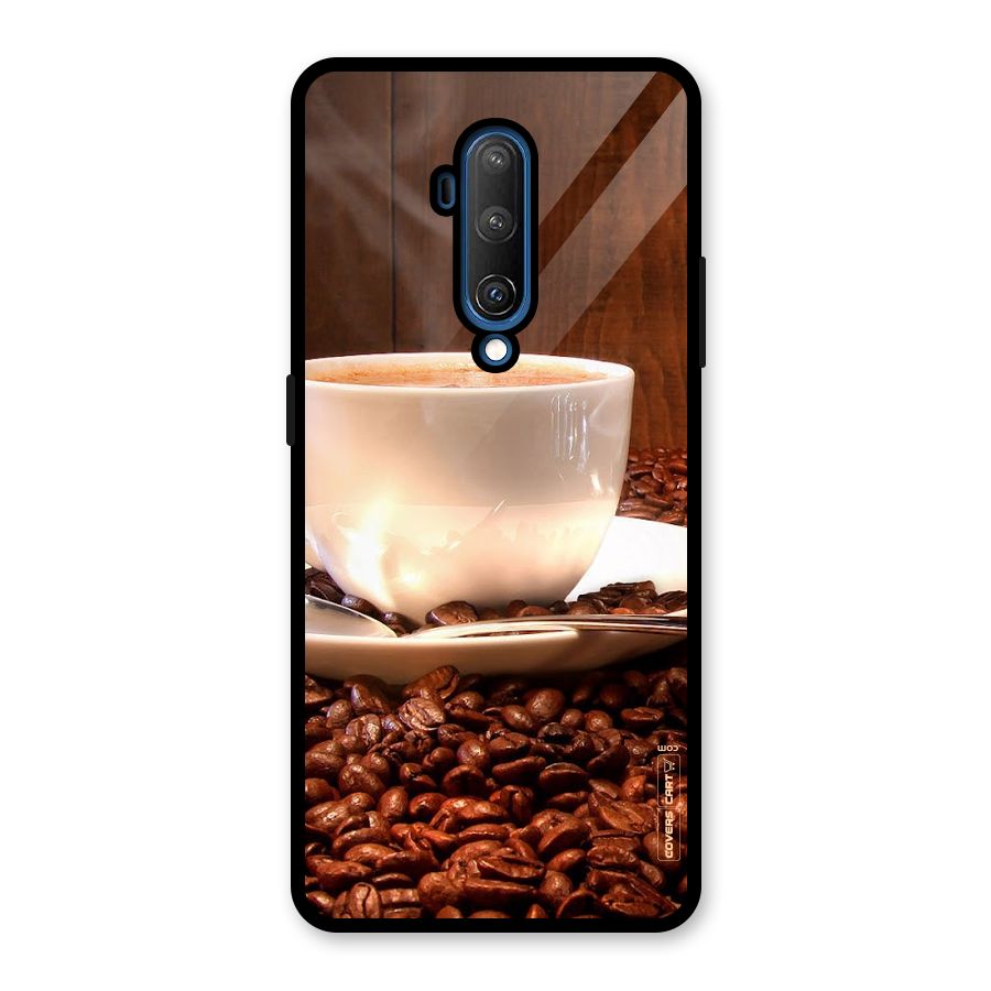 Caffeine Beans Glass Back Case for OnePlus 7T Pro
