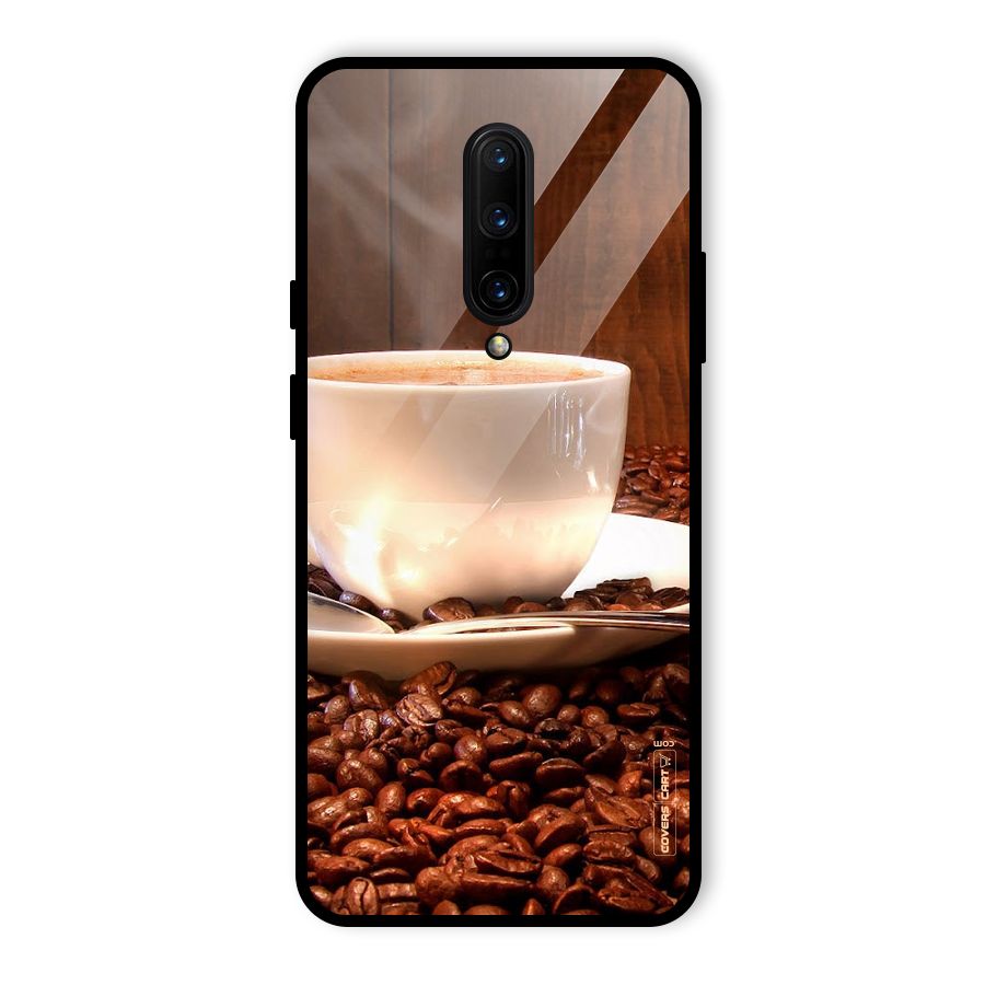 Caffeine Beans Glass Back Case for OnePlus 7 Pro