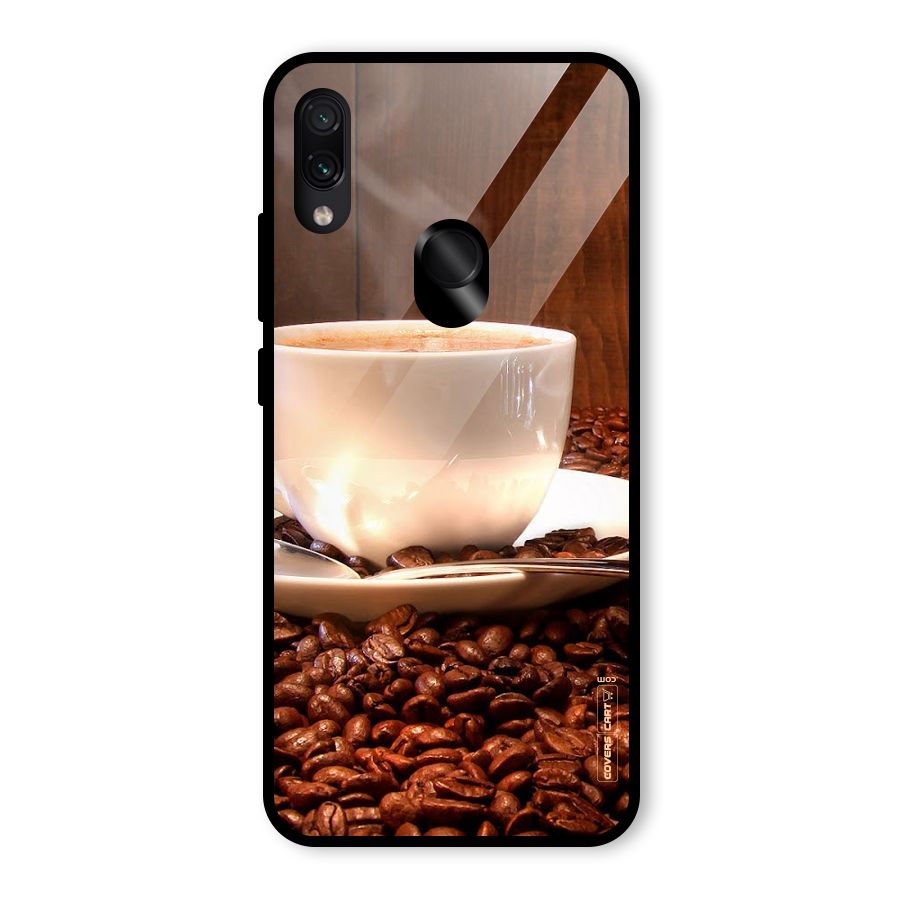 Caffeine Beans Glass Back Case for Redmi Note 7 Pro