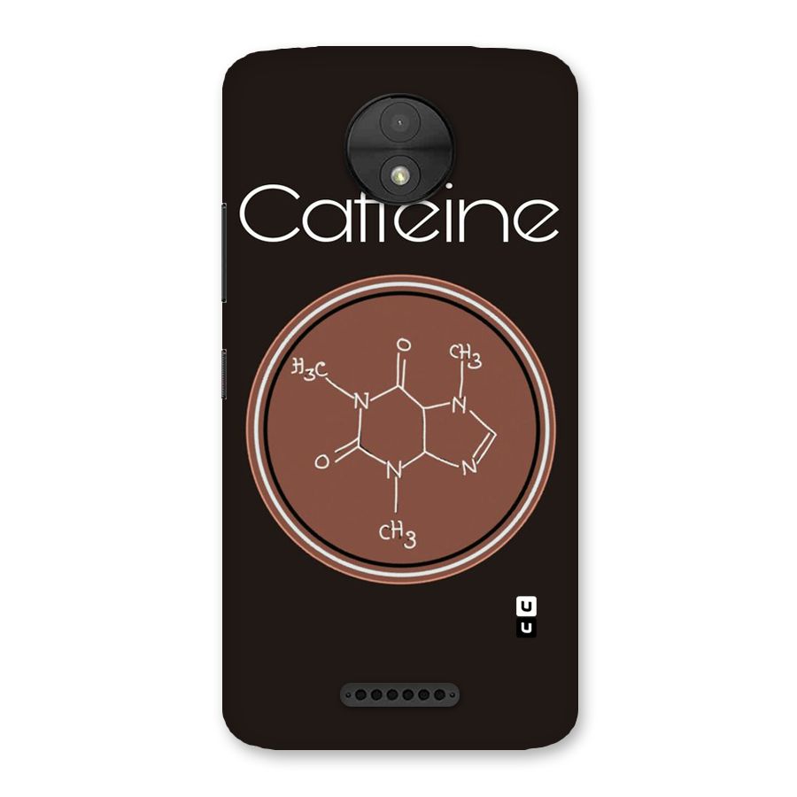 Caffeine Making Back Case for Moto C