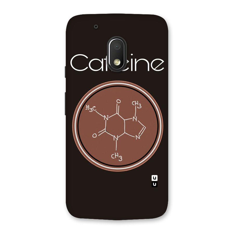 Caffeine Making Back Case for Moto G4 Play