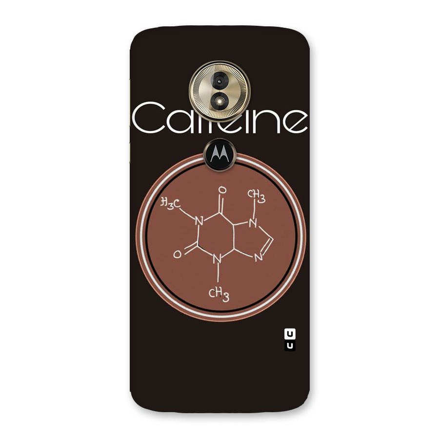 Caffeine Making Back Case for Moto G6 Play