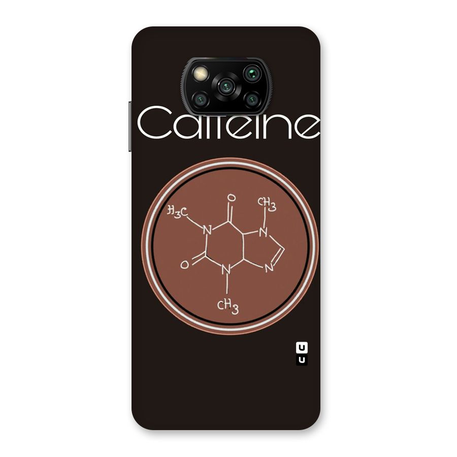 Caffeine Making Back Case for Poco X3