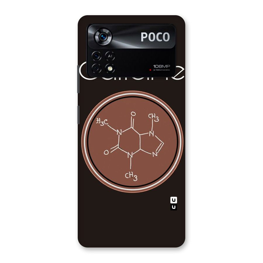 Caffeine Making Back Case for Poco X4 Pro 5G