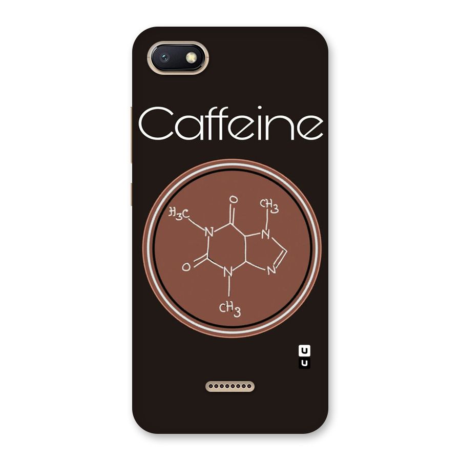 Caffeine Making Back Case for Redmi 6A