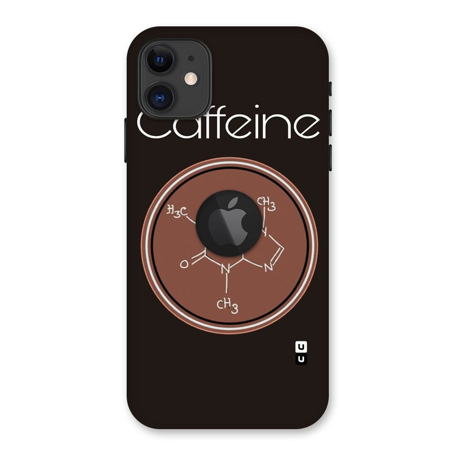 Caffeine Making Back Case for iPhone 11 Logo Cut