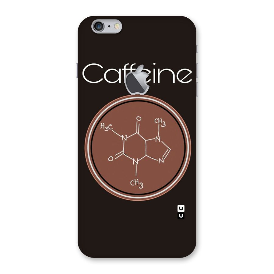 Caffeine Making Back Case for iPhone 6 Plus 6S Plus Logo Cut